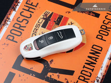 Load image into Gallery viewer, AutoTecknic PR-0006-W Replacement Carbon Fiber Key Cover For Porsche White