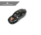 AutoTecknic PR-0009-B Painted Key Case For Porsche 17-23 Black