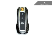 Load image into Gallery viewer, AutoTecknic Dry Carbon Key Remote Trim For 17-26 Taycan Panamera  2018 Cayenne