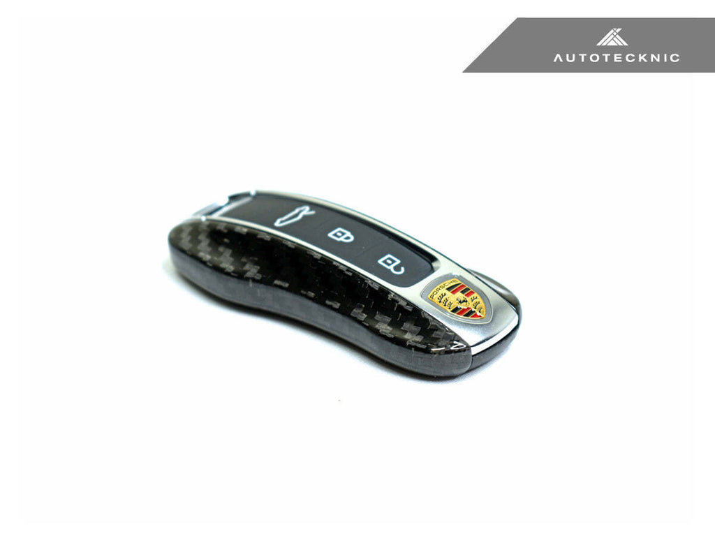 AutoTecknic Dry Carbon Key Remote Trim For 17-26 Taycan Panamera  2018 Cayenne