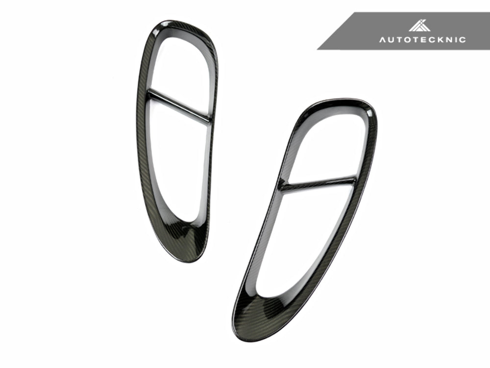 AutoTecknic PR-0012-981 Dry Carbon Side Vent Covers For Porsche Cayman