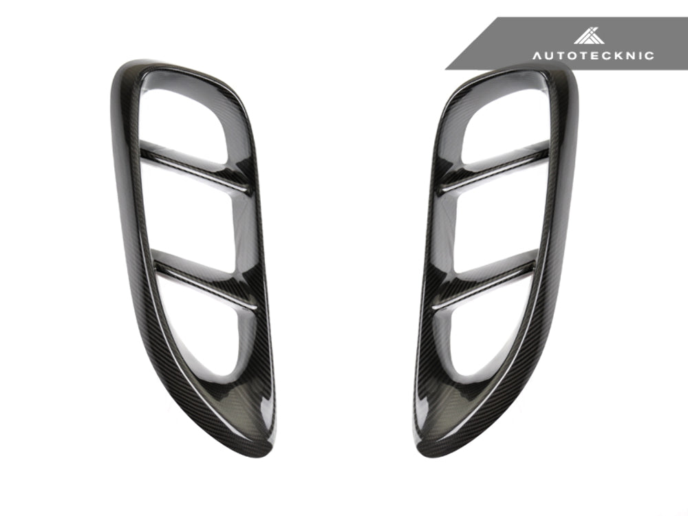 AutoTecknic PR-0012-981 Dry Carbon Side Vent Covers For Porsche Cayman