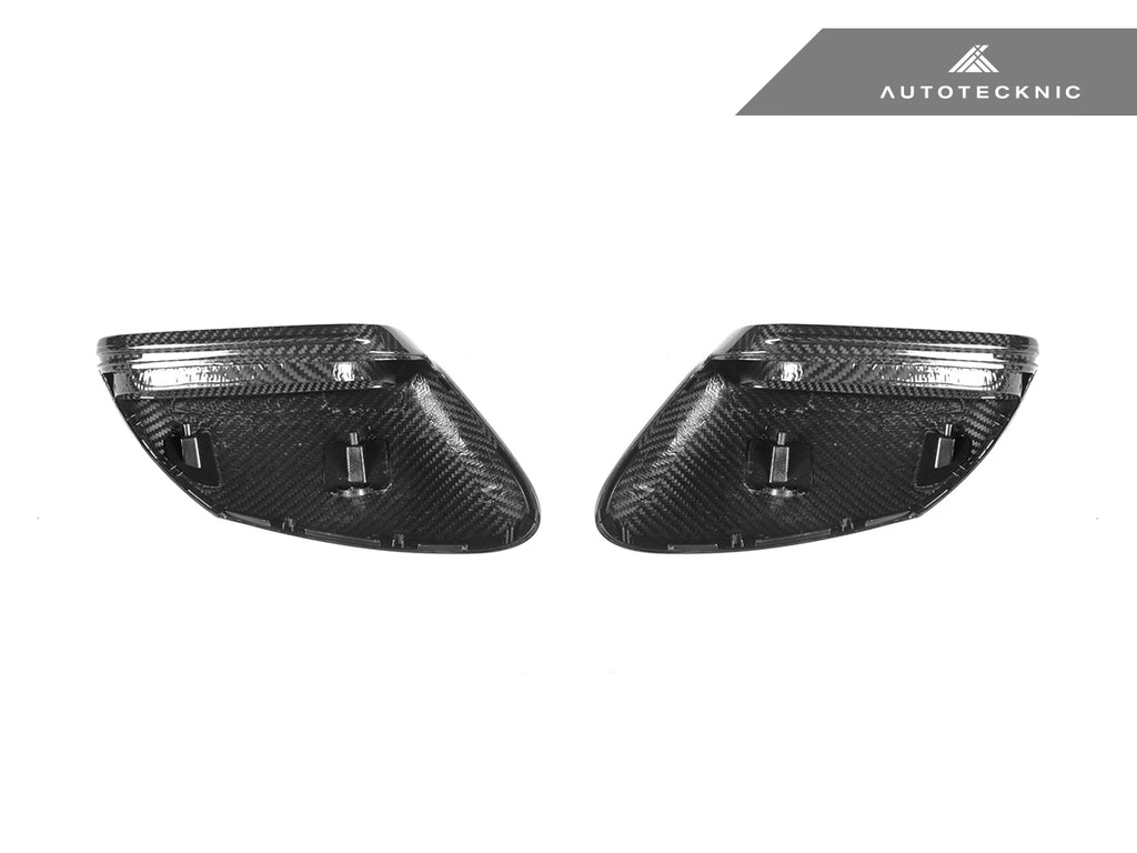 AutoTecknic PR-0022 Replacement Carbon Mirror Covers For Porsche 992 911 Carrera