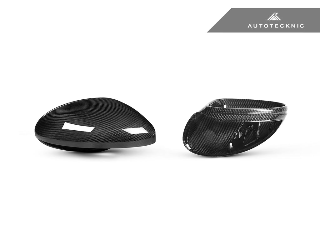 AutoTecknic PR-0024 Carbon Fiber Mirror Covers For Porsche 718 Cayman