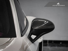 Load image into Gallery viewer, AutoTecknic PR-0024 Carbon Fiber Mirror Covers For Porsche 718 Cayman