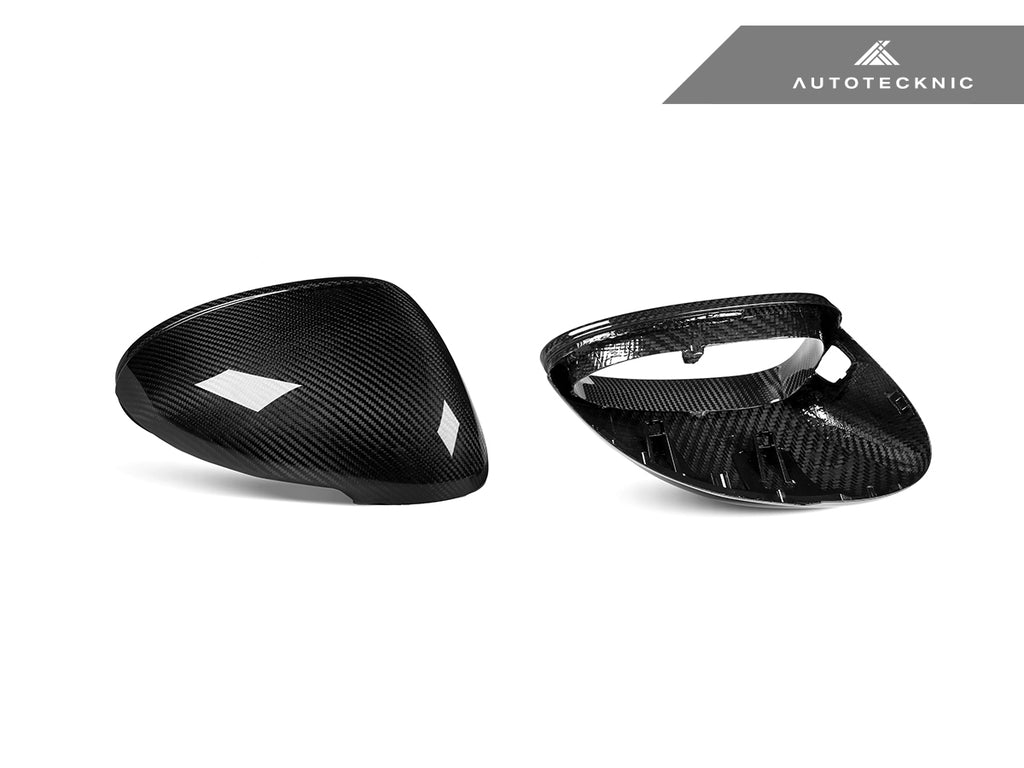 AutoTecknic PR-0027 Replacement Dry Carbon Mirror Covers For Porsche 95B Macan