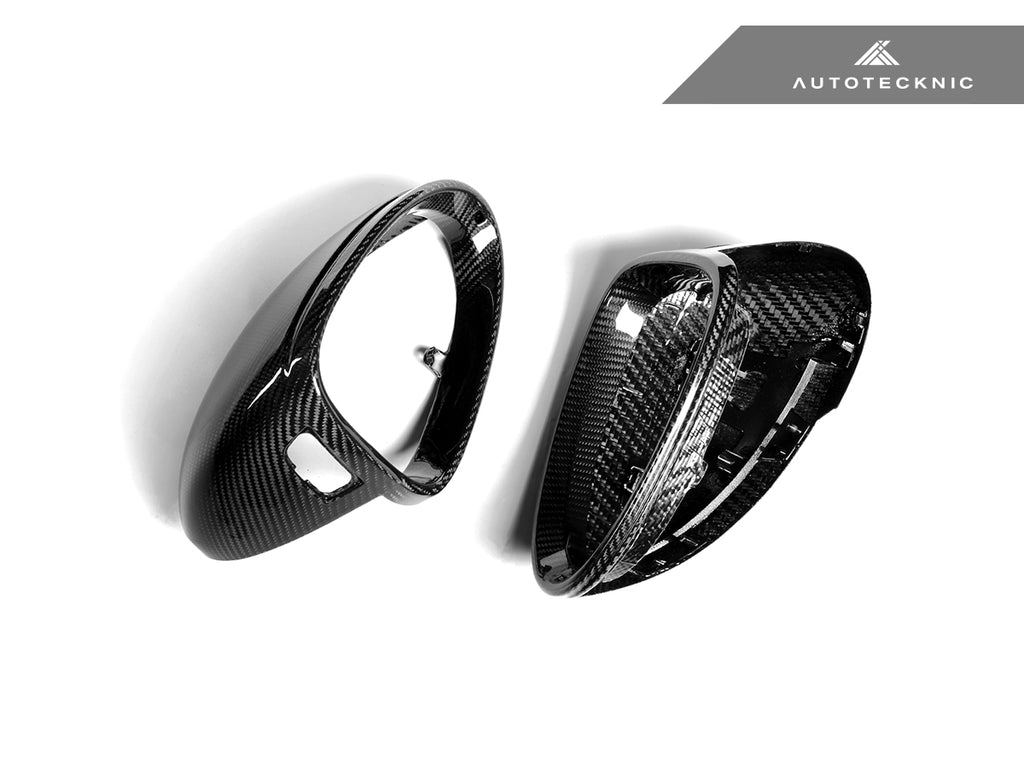 AutoTecknic PR-0027 Replacement Dry Carbon Mirror Covers For Porsche 95B Macan