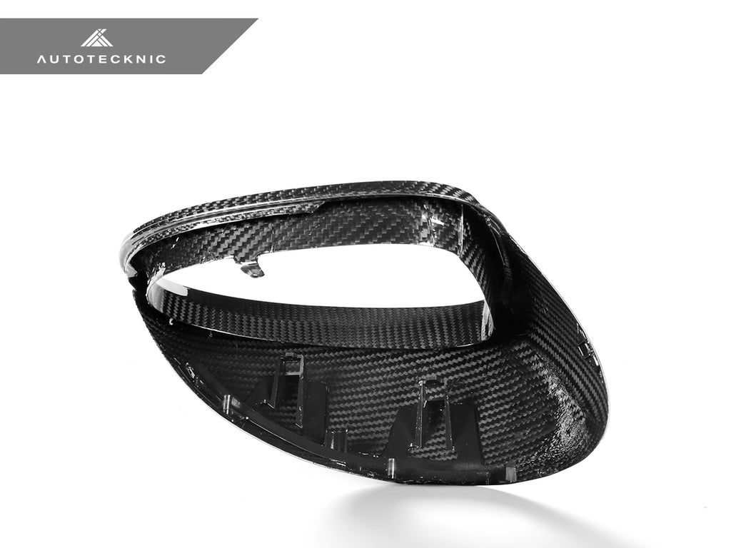 AutoTecknic PR-0027 Replacement Dry Carbon Mirror Covers For Porsche 95B Macan