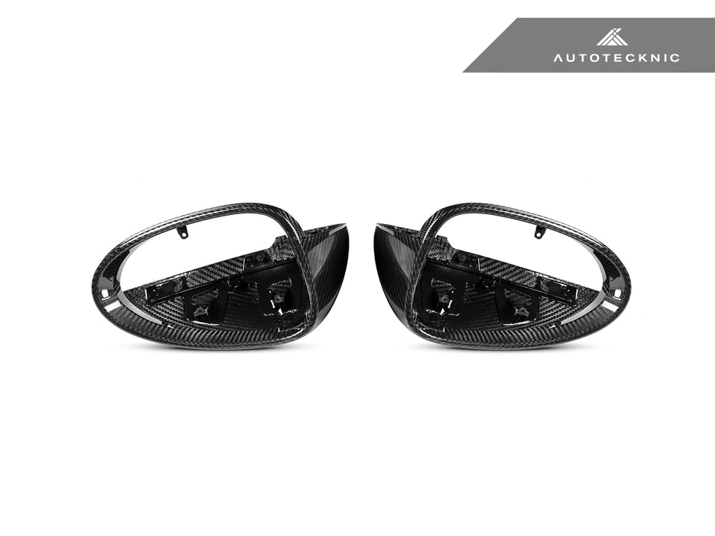 AutoTecknic PR-0027 Replacement Dry Carbon Mirror Covers For Porsche 95B Macan