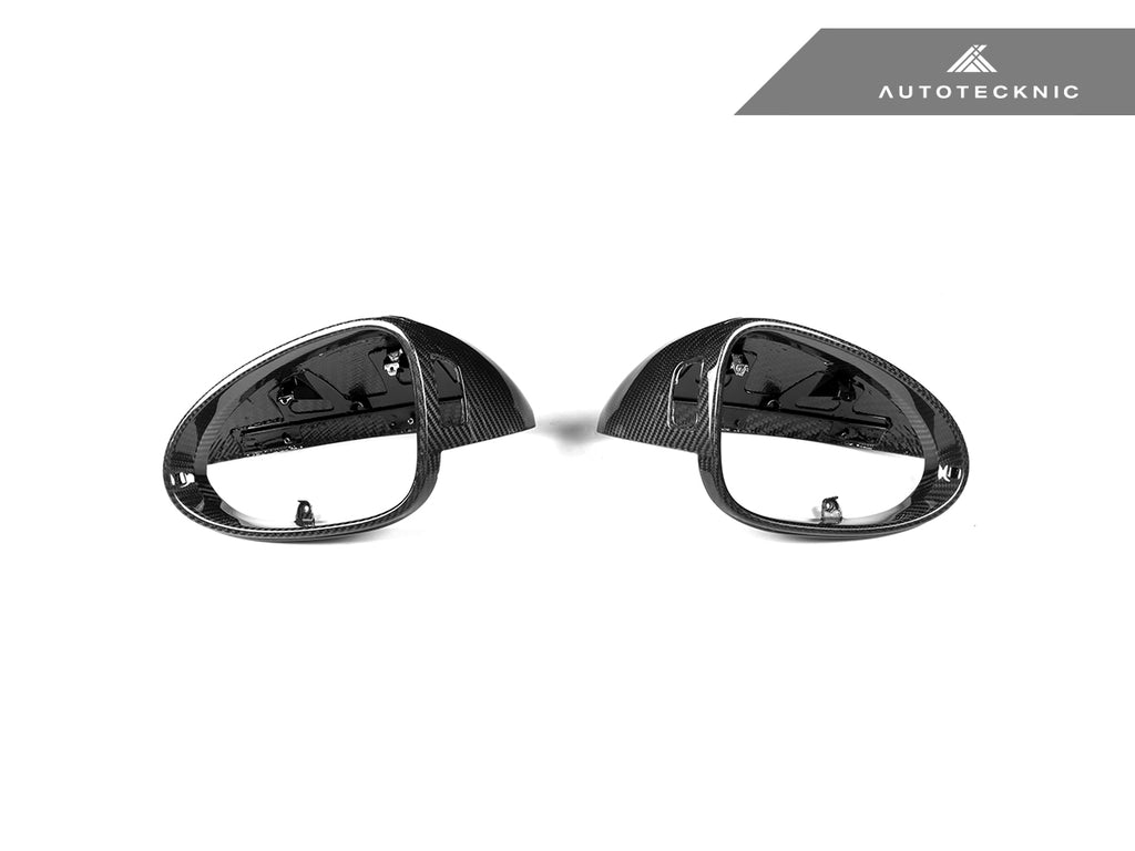 AutoTecknic PR-0027 Replacement Dry Carbon Mirror Covers For Porsche 95B Macan