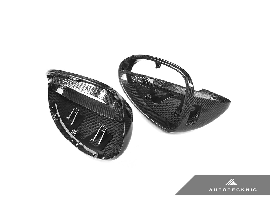 AutoTecknic PR-0027 Replacement Dry Carbon Mirror Covers For Porsche 95B Macan