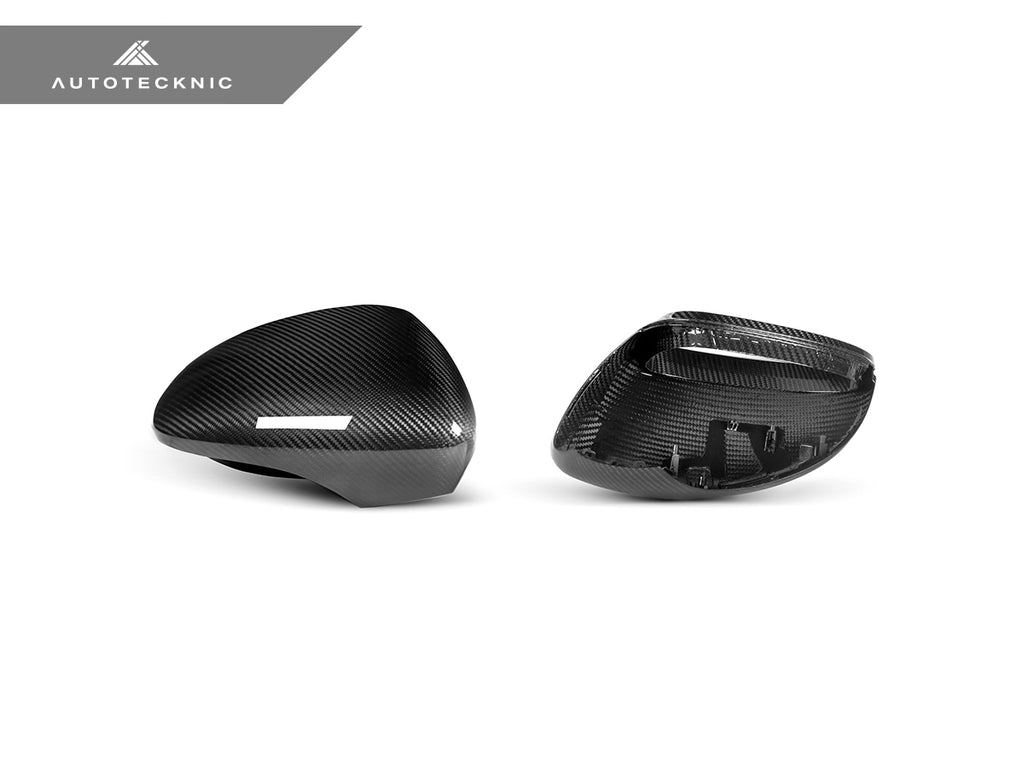 AutoTecknic PR-0028 Dry Carbon Mirror Covers For Porsche 971 Panamera