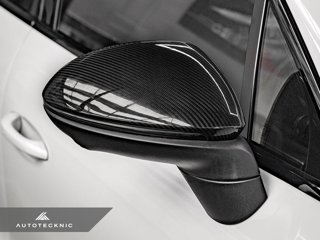 AutoTecknic PR-0030 Replacement Dry Carbon Mirror Covers For Porsche 9Y0 Cayenne