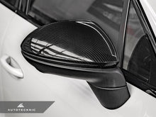 Load image into Gallery viewer, AutoTecknic PR-0030 Replacement Dry Carbon Mirror Covers For Porsche 9Y0 Cayenne