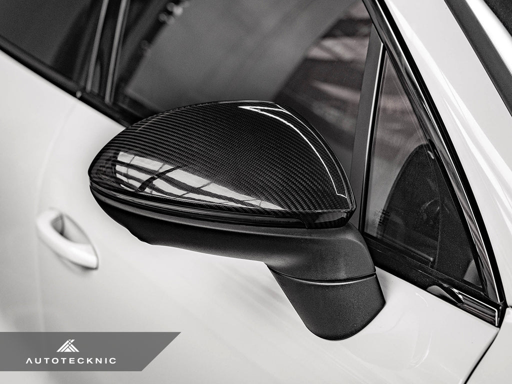 AutoTecknic PR-0030 Replacement Dry Carbon Mirror Covers For Porsche 9Y0 Cayenne