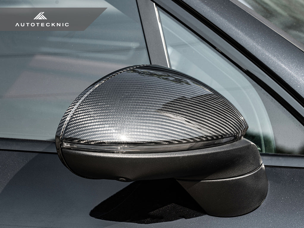 AutoTecknic PR-0030 Replacement Dry Carbon Mirror Covers For Porsche 9Y0 Cayenne