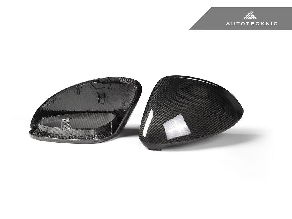 AutoTecknic PR-0030 Replacement Dry Carbon Mirror Covers For Porsche 9Y0 Cayenne