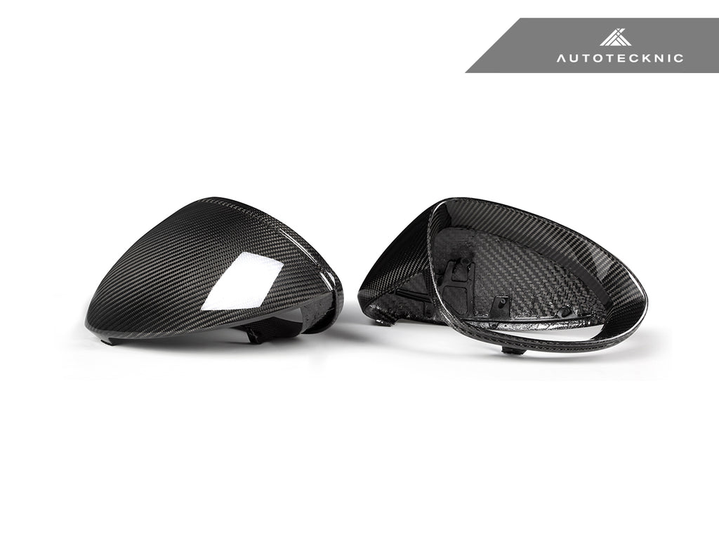 AutoTecknic PR-0030 Replacement Dry Carbon Mirror Covers For Porsche 9Y0 Cayenne