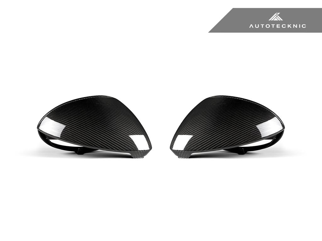 AutoTecknic PR-0030 Replacement Dry Carbon Mirror Covers For Porsche 9Y0 Cayenne