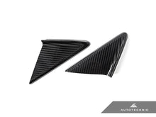 Load image into Gallery viewer, AutoTecknic PR-0040 Dry Carbon Side Mirror Wind Deflector Set For Porsche 991