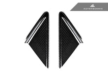 Load image into Gallery viewer, AutoTecknic PR-0040 Dry Carbon Side Mirror Wind Deflector Set For Porsche 991