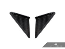 Load image into Gallery viewer, AutoTecknic PR-0040 Dry Carbon Side Mirror Wind Deflector Set For Porsche 991