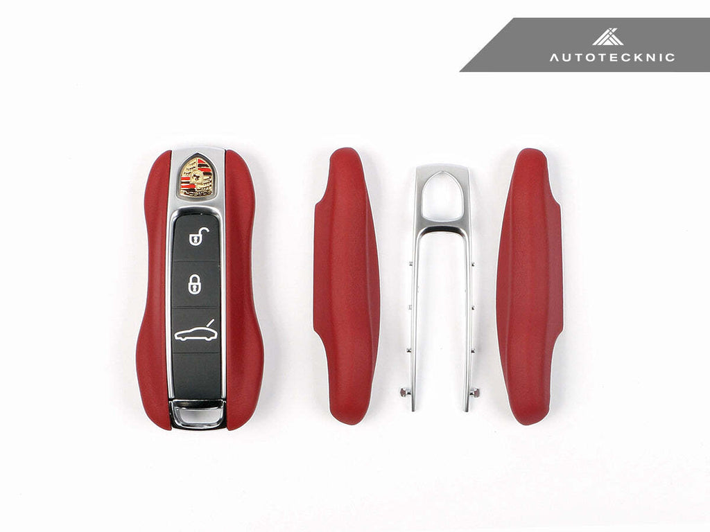 AutoTecknic PR-0042-G1 Leather Key Remote Trim For Porsche