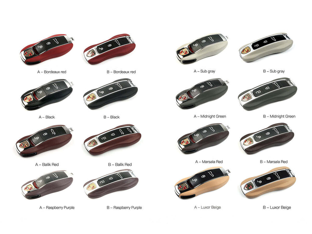 AutoTecknic PR-0042-G1 Leather Key Remote Trim For Porsche
