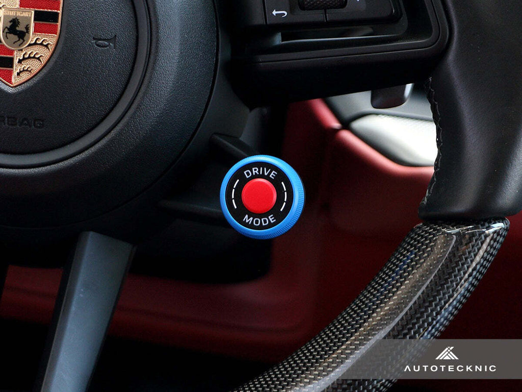AutoTecknic PR-0051-B Painted Drive Mode Selector Switch Dial For Porsche
