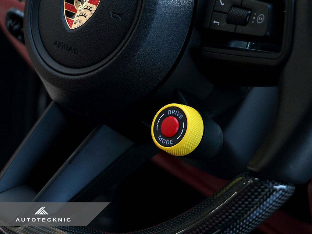AutoTecknic PR-0051-B Painted Drive Mode Selector Switch Dial For Porsche