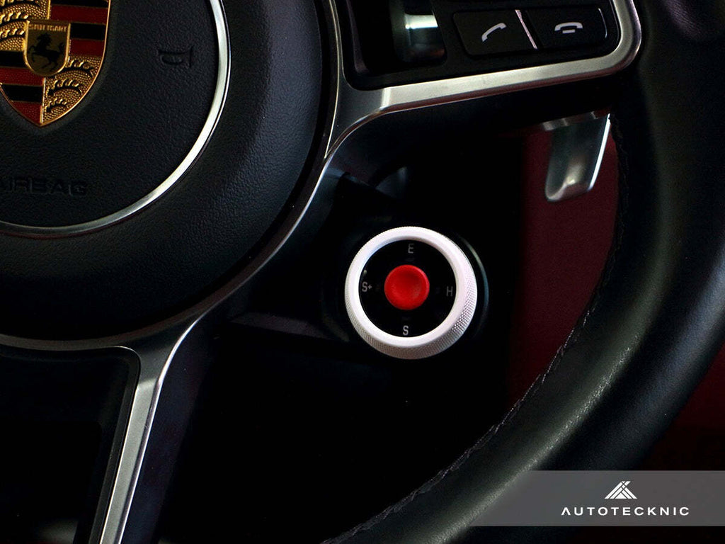 AutoTecknic PR-0051-B Painted Drive Mode Selector Switch Dial For Porsche