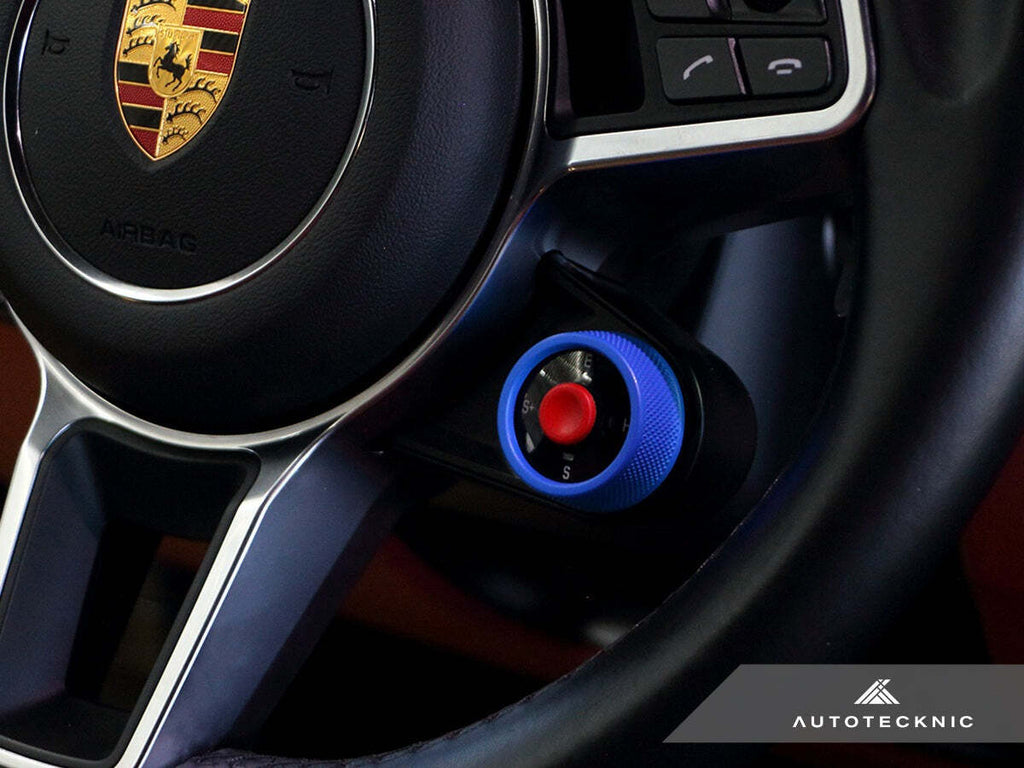 AutoTecknic PR-0051-B Painted Drive Mode Selector Switch Dial For Porsche