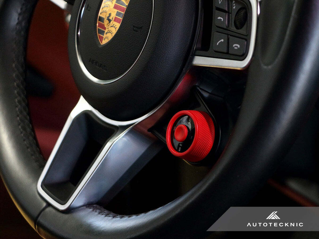 AutoTecknic PR-0051-B Painted Drive Mode Selector Switch Dial For Porsche
