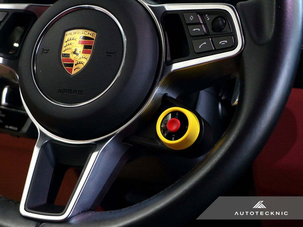 AutoTecknic PR-0051-B Painted Drive Mode Selector Switch Dial For Porsche