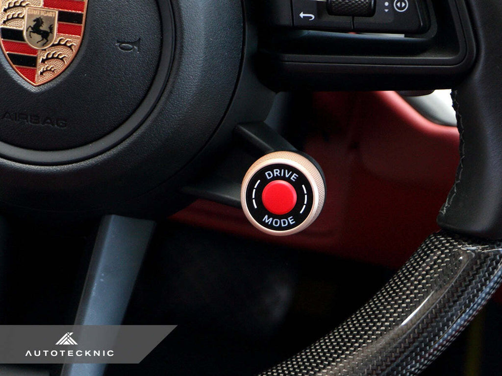 AutoTecknic PR-0051-B Painted Drive Mode Selector Switch Dial For Porsche
