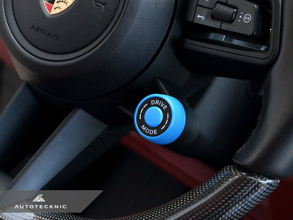 AutoTecknic PR-0051-B Painted Drive Mode Selector Switch Dial For Porsche