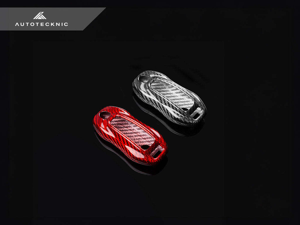 AutoTecknic PR-0060-BC Dry Carbon Key Remote Trim For 24-26 Porsche Macan EV