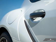 Load image into Gallery viewer, AutoTecknic TO-0009-G Carbon Fiber Door Handle Trims A90 Supra Gloss Finish