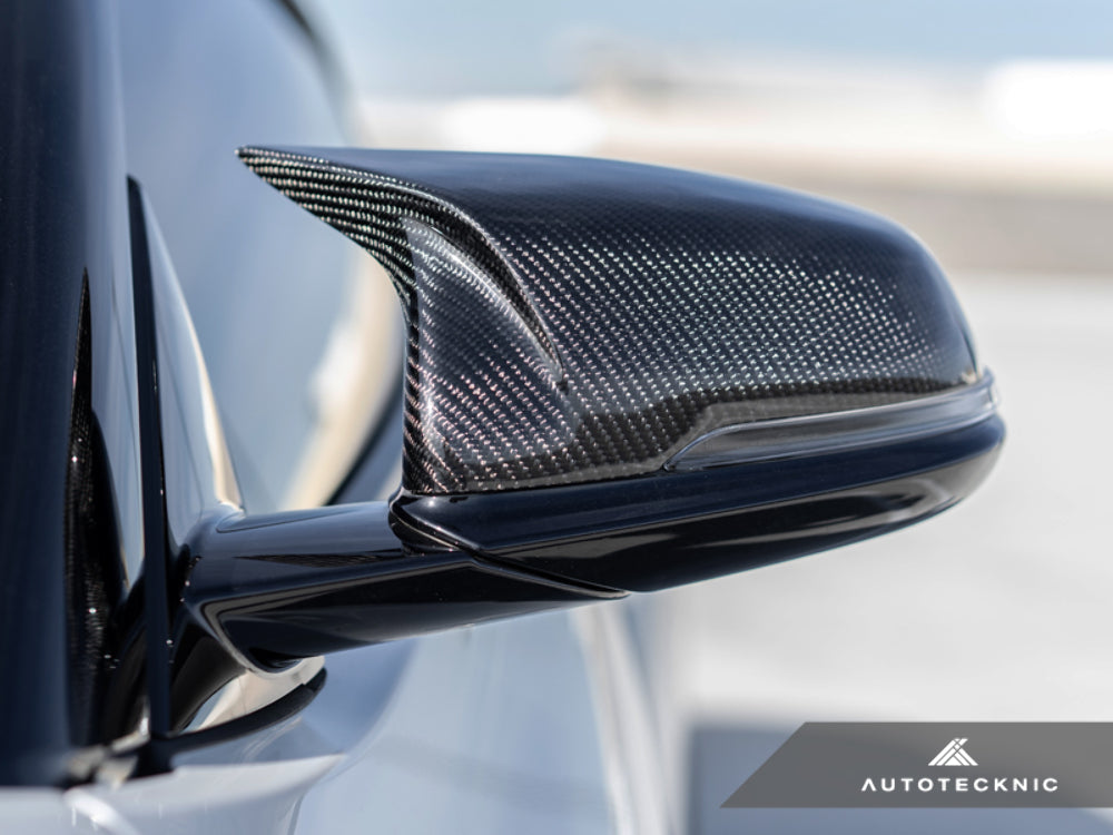 AutoTecknic TO-0153-CF Replacement Aero Carbon Mirror Covers A90 Supra 2020-23