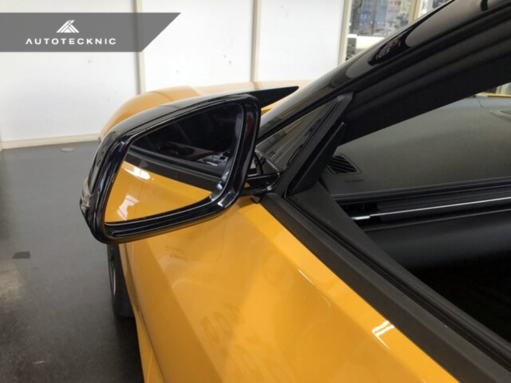 AutoTecknic TO-0153-CF Replacement Aero Carbon Mirror Covers A90 Supra 2020-23