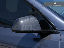 Load image into Gallery viewer, AutoTecknic TS-0004 Carbon Fiber Mirror Covers For 2020-2024 Tesla Model Y