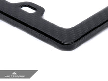 Load image into Gallery viewer, AutoTecknic UN-0007 Carbon Fiber License Plate Frame