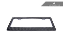 Load image into Gallery viewer, AutoTecknic UN-0007 Carbon Fiber License Plate Frame