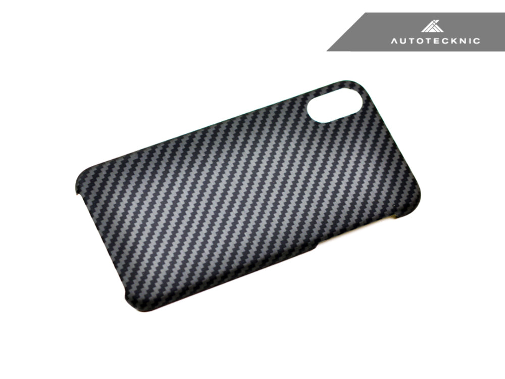 AutoTecknic UN-0010-G Carbon Fiber Case iPhone X Gloss Finish