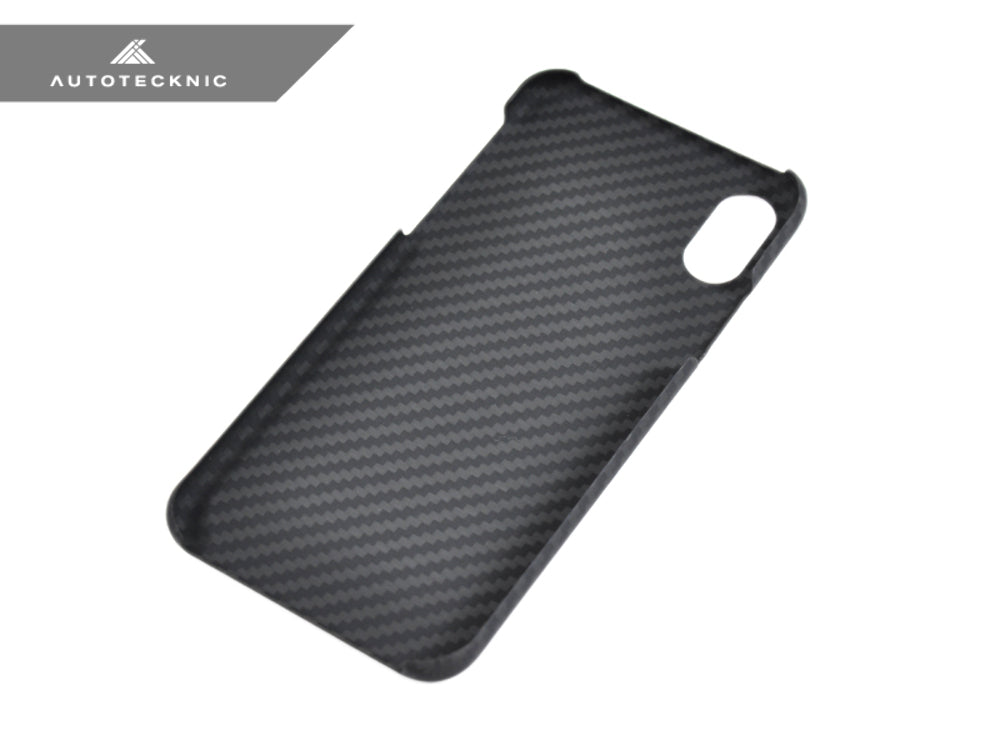 AutoTecknic UN-0010-M Carbon Fiber Case iPhone X Matte Finish