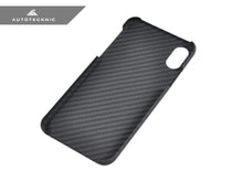 Load image into Gallery viewer, AutoTecknic UN-0010-M Carbon Fiber Case iPhone X Matte Finish