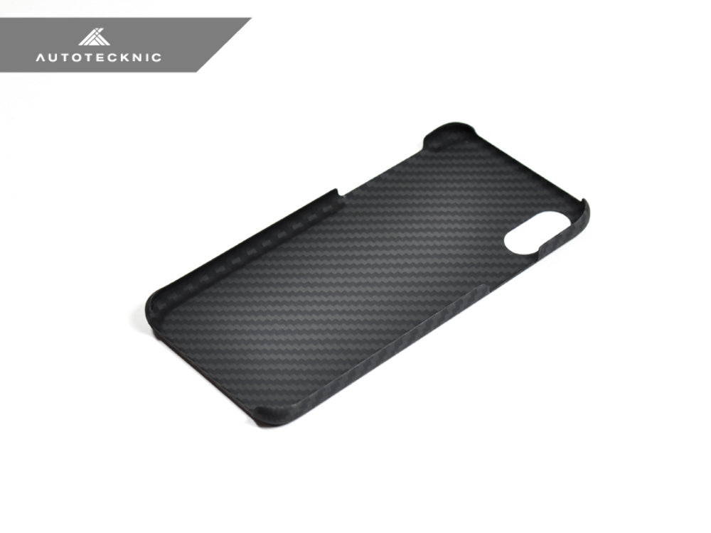 AutoTecknic UN-0010-M Carbon Fiber Case iPhone X Matte Finish