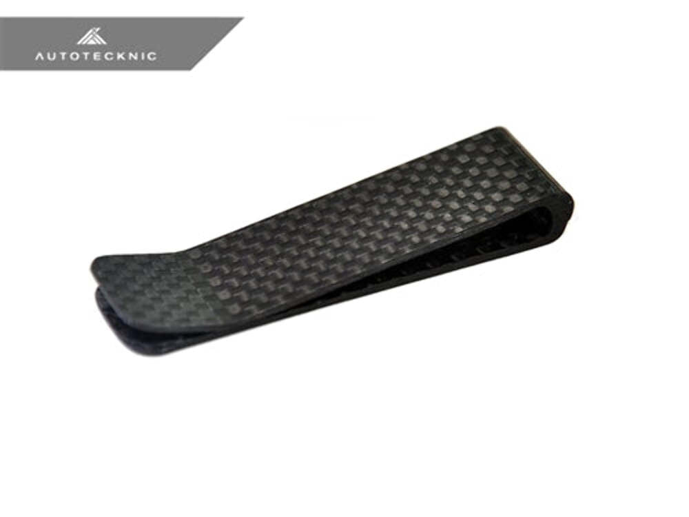 AutoTecknic UN-0012 Dry Gloss Carbon Fiber Money Clip Original