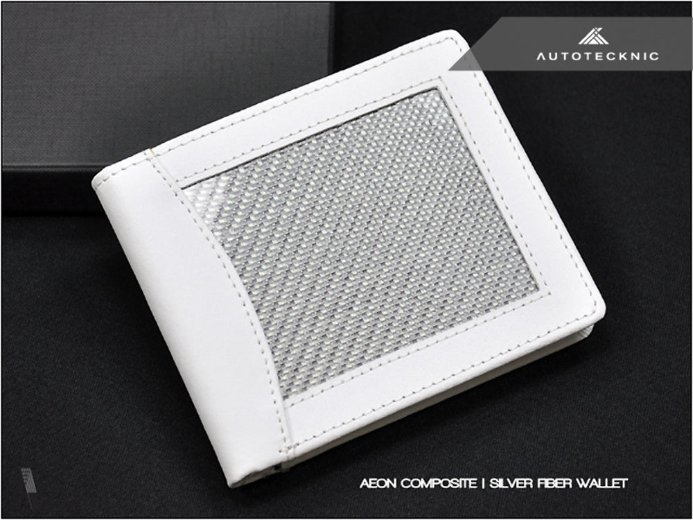 AutoTecknic UN-0029 Silver Fiber Wallet