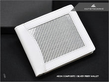 Load image into Gallery viewer, AutoTecknic UN-0029 Silver Fiber Wallet